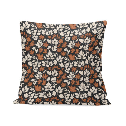 Dark Autumn Peach Velvet 4 Pcs Square Pillow Case Covers (5 sizes) - DeRose Seasonal