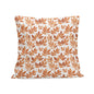 Autumn Leaves Peach Velvet 4 Pcs Square Pillow Case Covers (5 sizes) - DeRose Seasonal