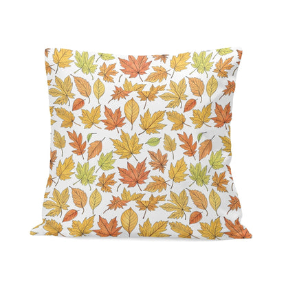 Autumn Peach Velvet 4 Pcs Square Pillow Case Covers (5 sizes) - DeRose Seasonal
