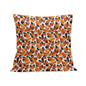 Red Autumn Peach Velvet 4 Pcs Square Pillow Case Covers (5 sizes) - DeRose Seasonal