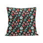Big Ornaments Peach Velvet 4 Pcs Square Pillow Case Covers (5 sizes) - DeRose Seasonal
