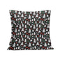 Christmas Trees Peach Velvet 4 Pcs Square Pillow Case Covers (5 sizes) - DeRose Seasonal
