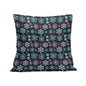 Party Snowflakes Peach Velvet 4 Pcs Square Pillow Case Covers (5 sizes) - DeRose Seasonal