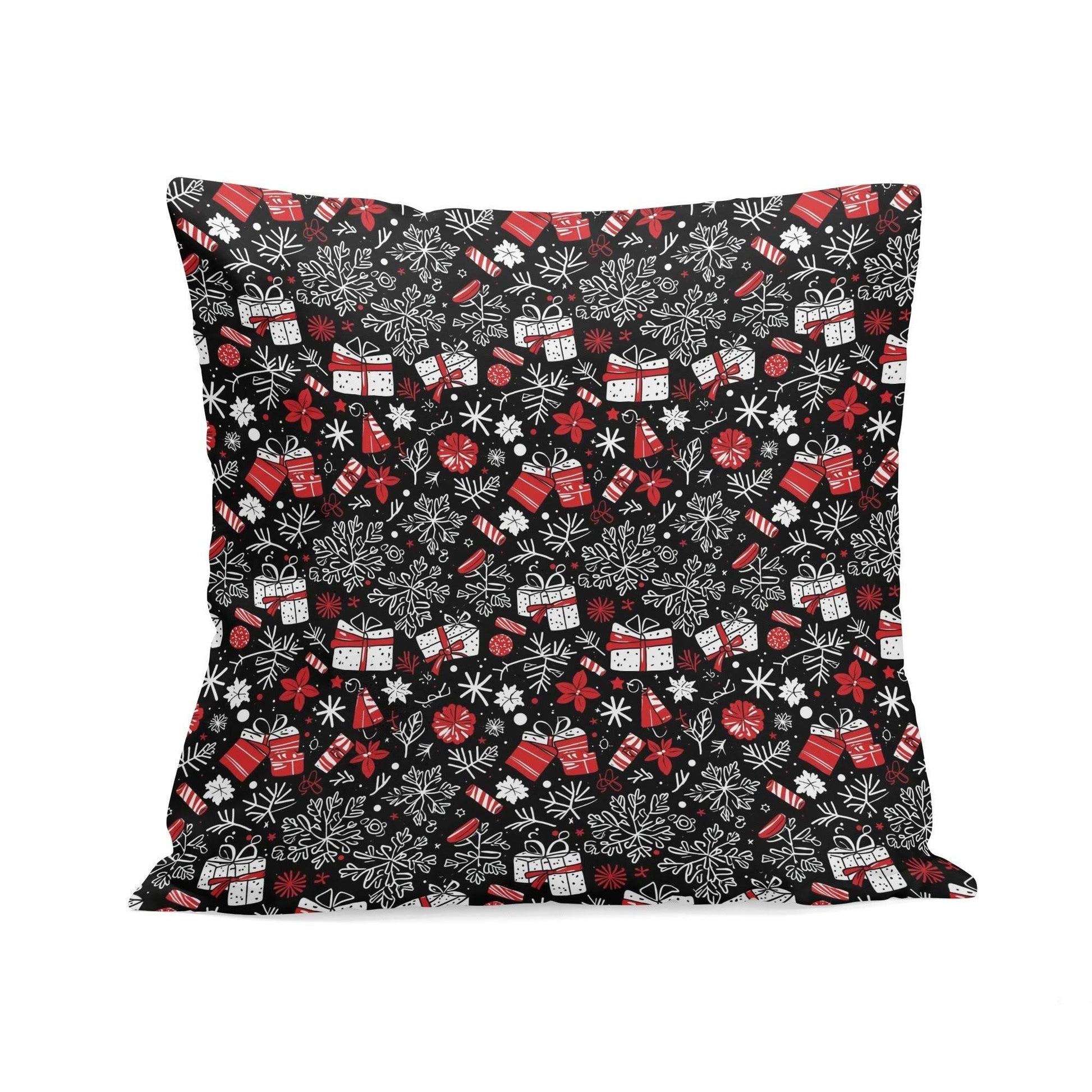 Christmas Gifts Peach Velvet 4 Pcs Square Pillow Case Covers (5 sizes) - DeRose Seasonal