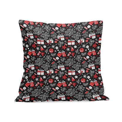 Christmas Gifts Peach Velvet 4 Pcs Square Pillow Case Covers (5 sizes) - DeRose Seasonal