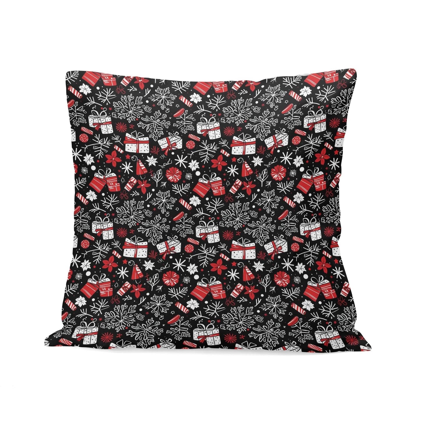 Christmas Gifts Peach Velvet 4 Pcs Square Pillow Case Covers (5 sizes) - DeRose Seasonal