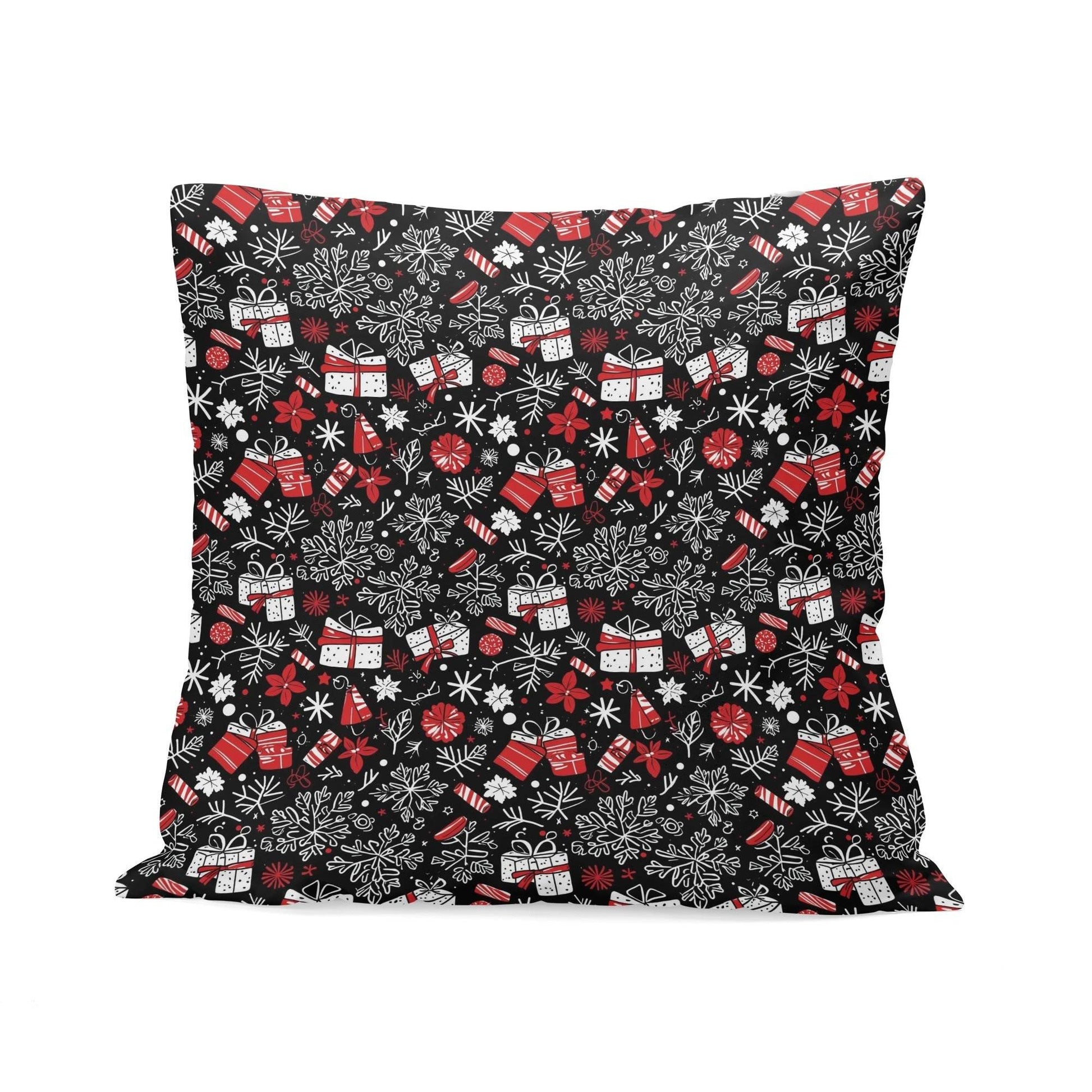 Christmas Gifts Peach Velvet 4 Pcs Square Pillow Case Covers (5 sizes) - DeRose Seasonal