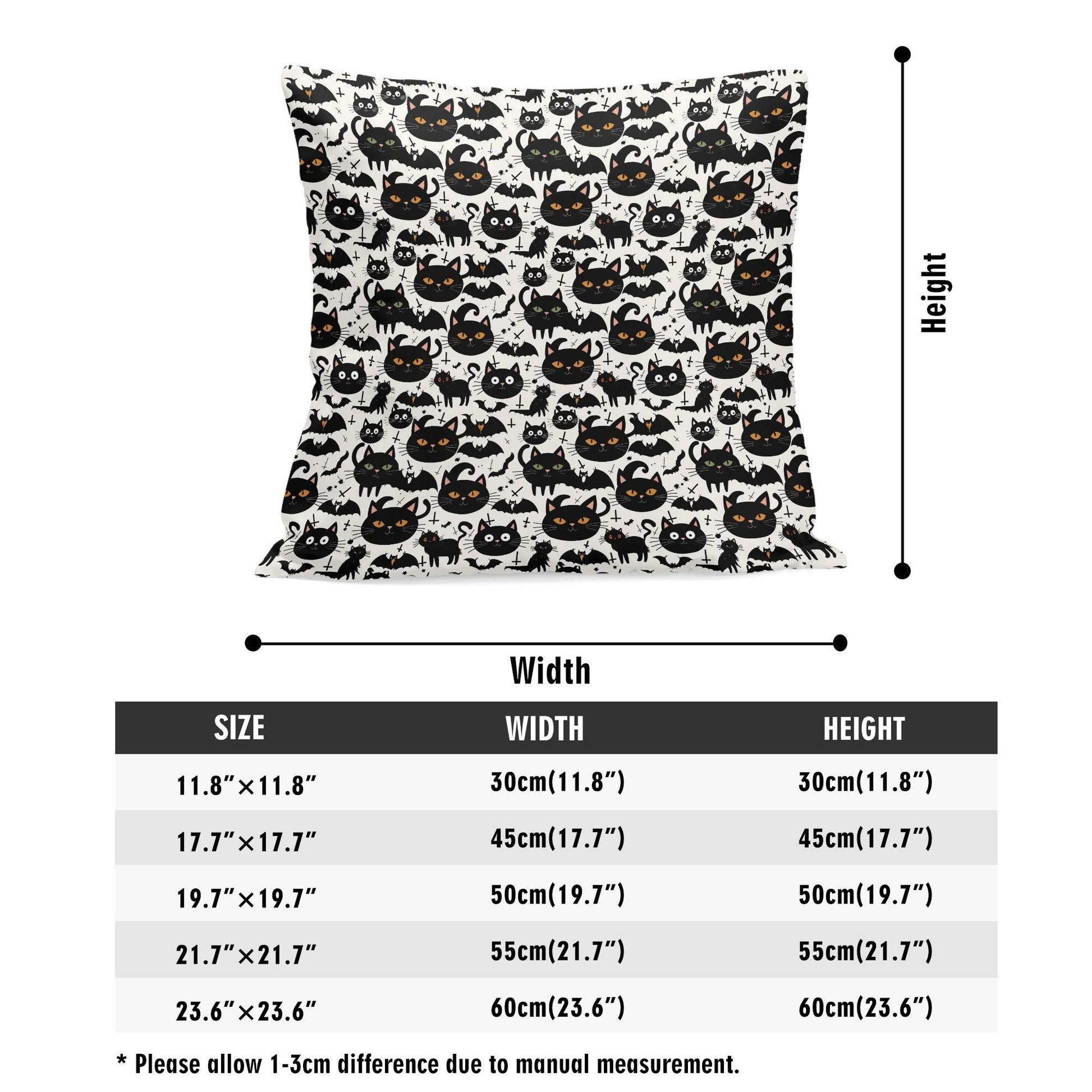 Crazy Cat Lady Peach Velvet 4 Pcs Square Pillow Case Covers (5 sizes) - DeRose Seasonal