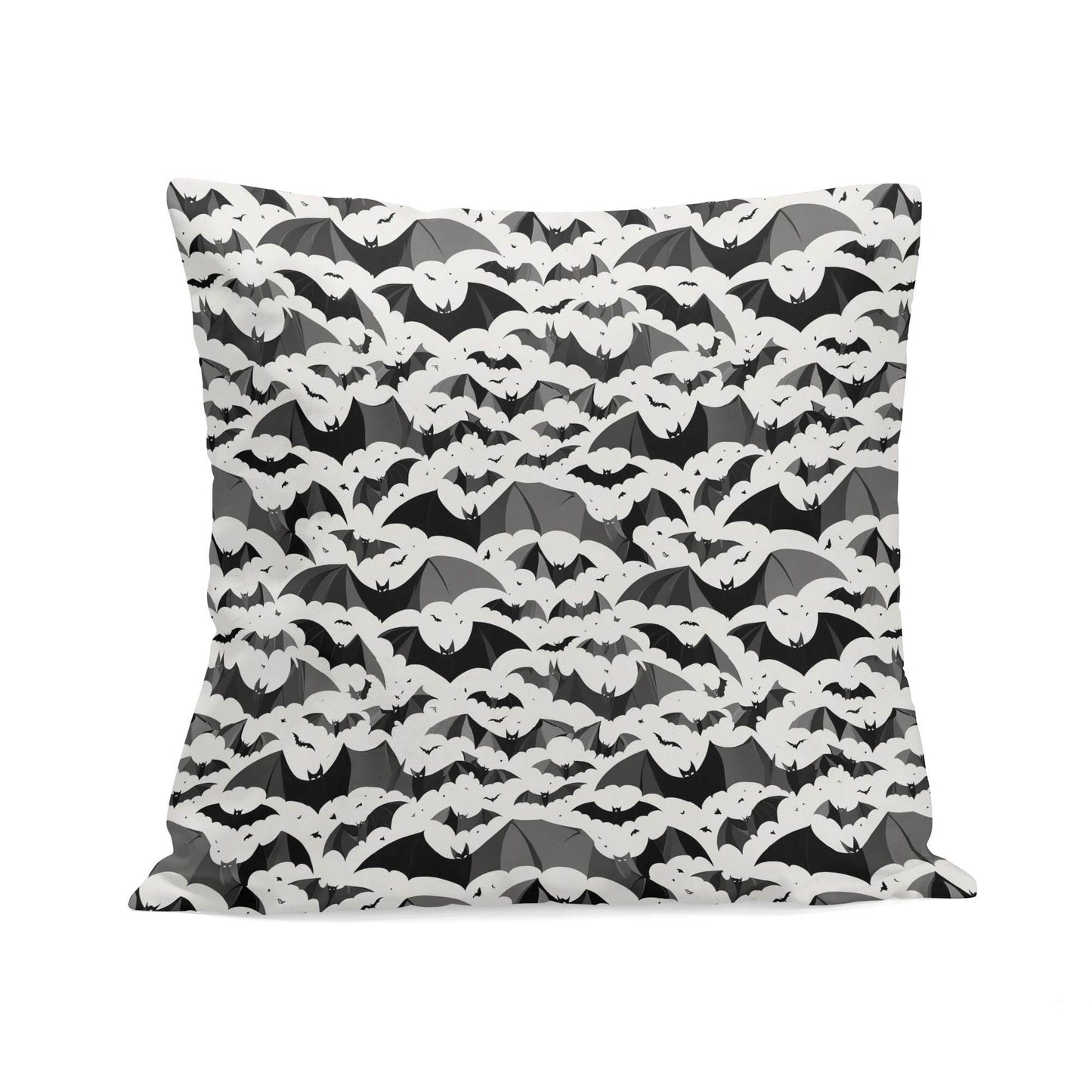 Bats Peach Velvet 4 Pcs Square Pillow Case Covers (5 sizes) - DeRose Seasonal