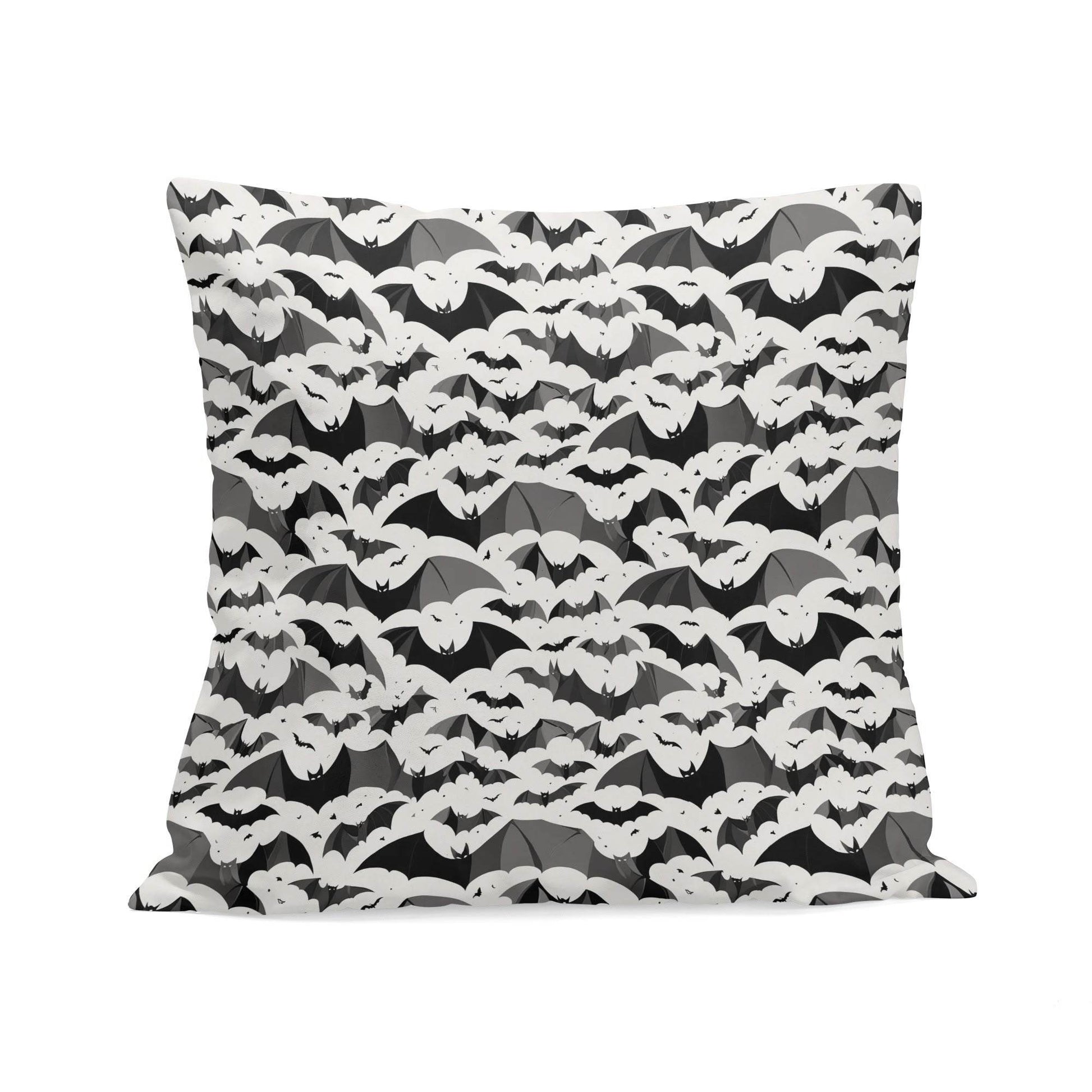 Bats Peach Velvet 4 Pcs Square Pillow Case Covers (5 sizes) - DeRose Seasonal