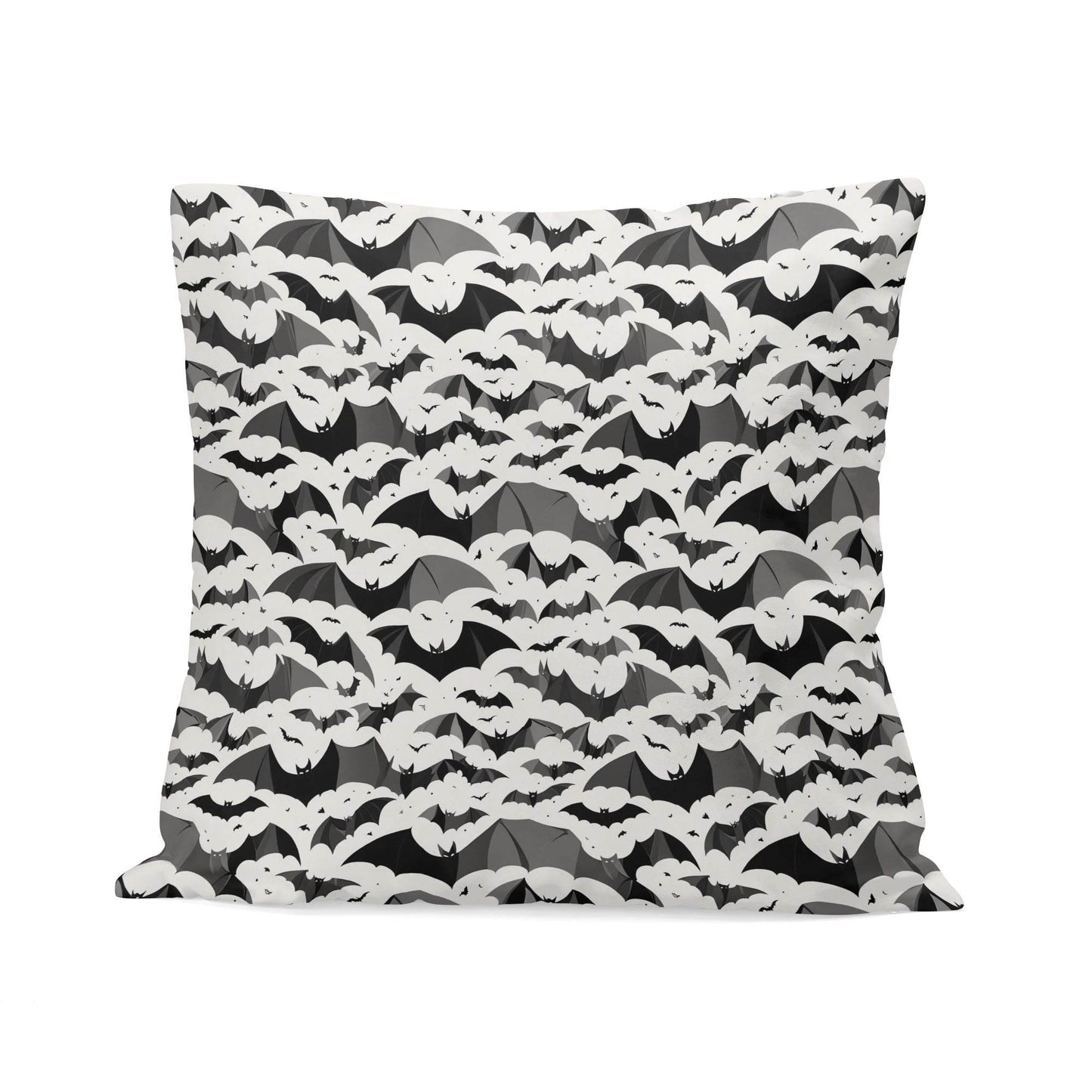 Bats Peach Velvet 4 Pcs Square Pillow Case Covers (5 sizes) - DeRose Seasonal