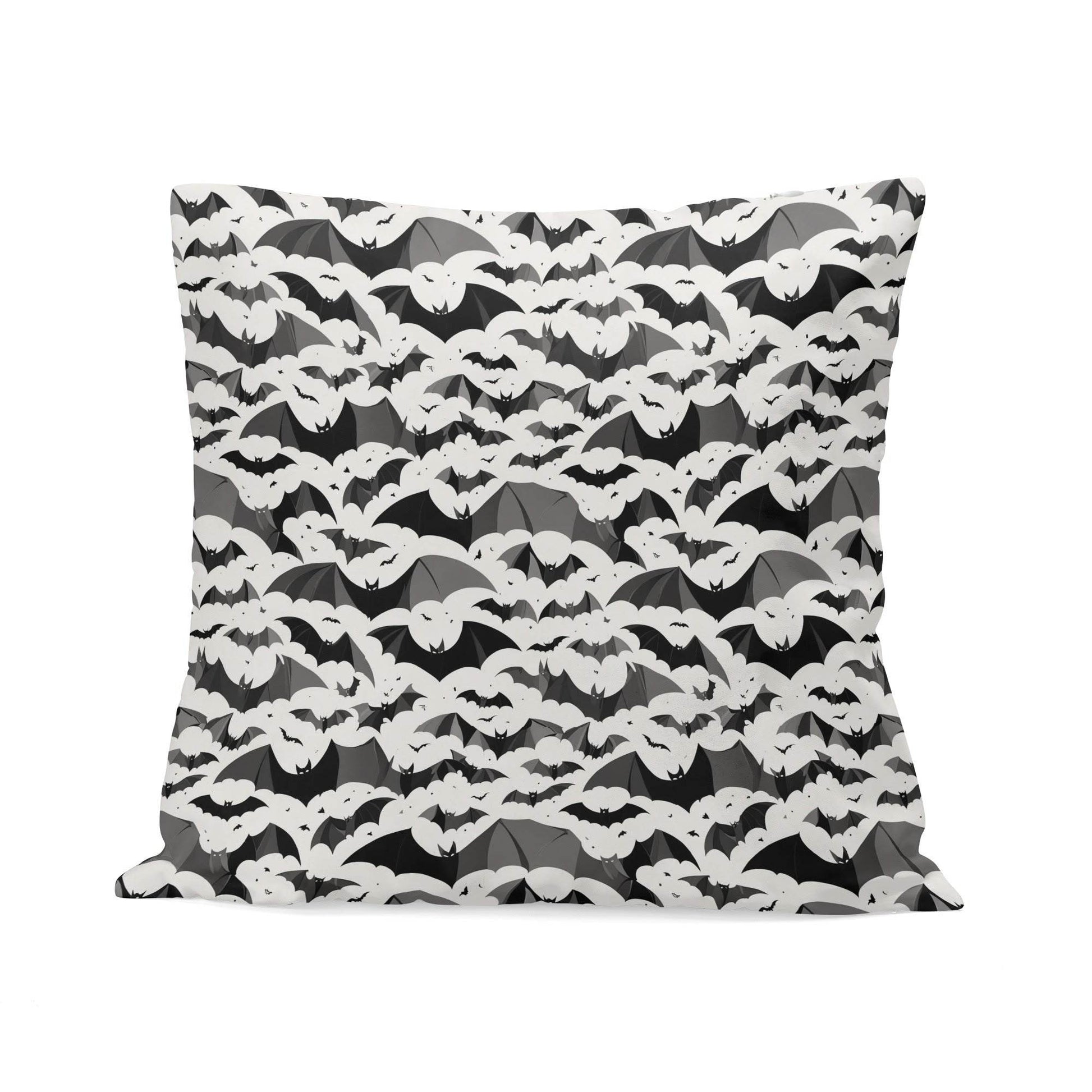 Bats Peach Velvet 4 Pcs Square Pillow Case Covers (5 sizes) - DeRose Seasonal