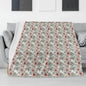 Japan Floral Horizontal Flannel Breathable Blanket 4 Sizes - DeRose Seasonal