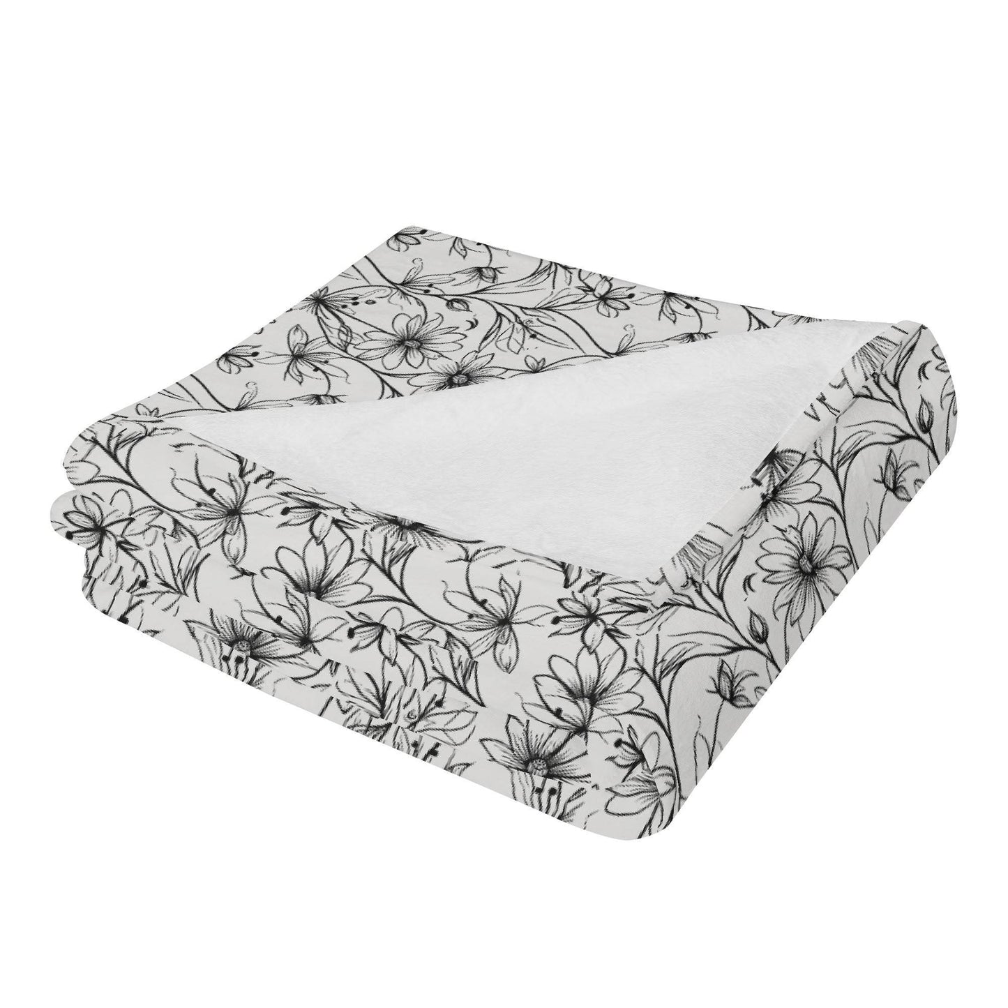 Neutral Spring Horizontal Flannel Breathable Blanket 4 Sizes - DeRose Seasonal