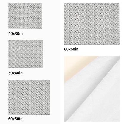 Neutral Spring Horizontal Flannel Breathable Blanket 4 Sizes - DeRose Seasonal