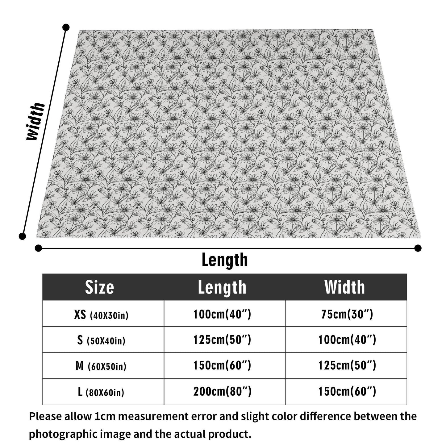 Neutral Spring Horizontal Flannel Breathable Blanket 4 Sizes - DeRose Seasonal