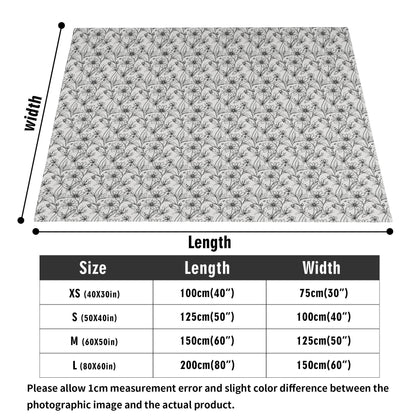 Neutral Spring Horizontal Flannel Breathable Blanket 4 Sizes - DeRose Seasonal