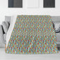 Fun of a Beach Horizontal Flannel Breathable Blanket 4 Sizes - DeRose Seasonal