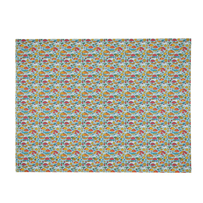 Fun of a Beach Horizontal Flannel Breathable Blanket 4 Sizes - DeRose Seasonal