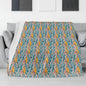 Sun in the Waves Horizontal Flannel Breathable Blanket 4 Sizes - DeRose Seasonal