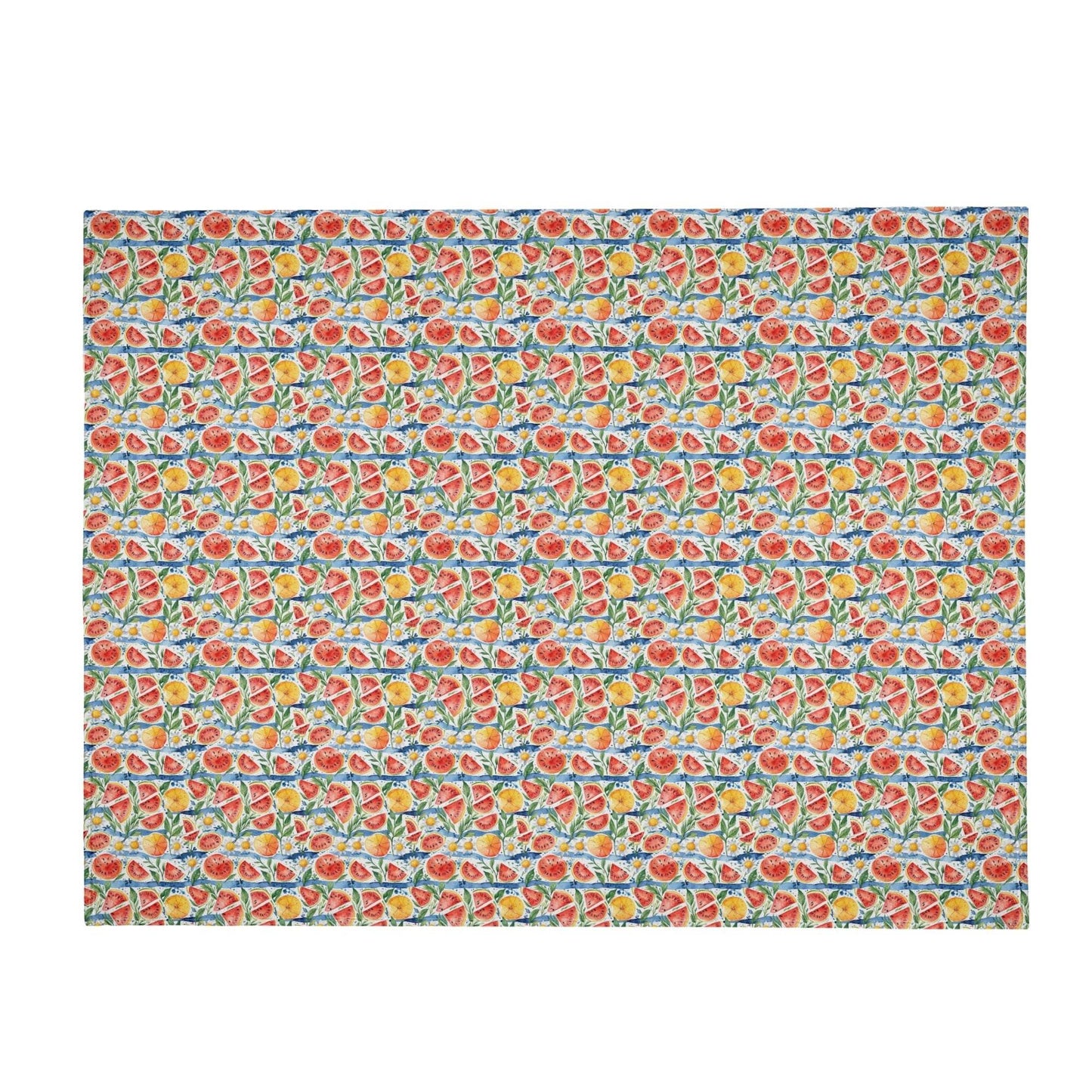 Watermelon Horizontal Flannel Breathable Blanket 4 Sizes - DeRose Seasonal