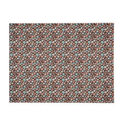 Seashells Horizontal Flannel Breathable Blanket 4 Sizes - DeRose Seasonal