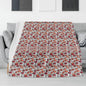 Wine Dining Horizontal Flannel Breathable Blanket 4 Sizes - DeRose Seasonal