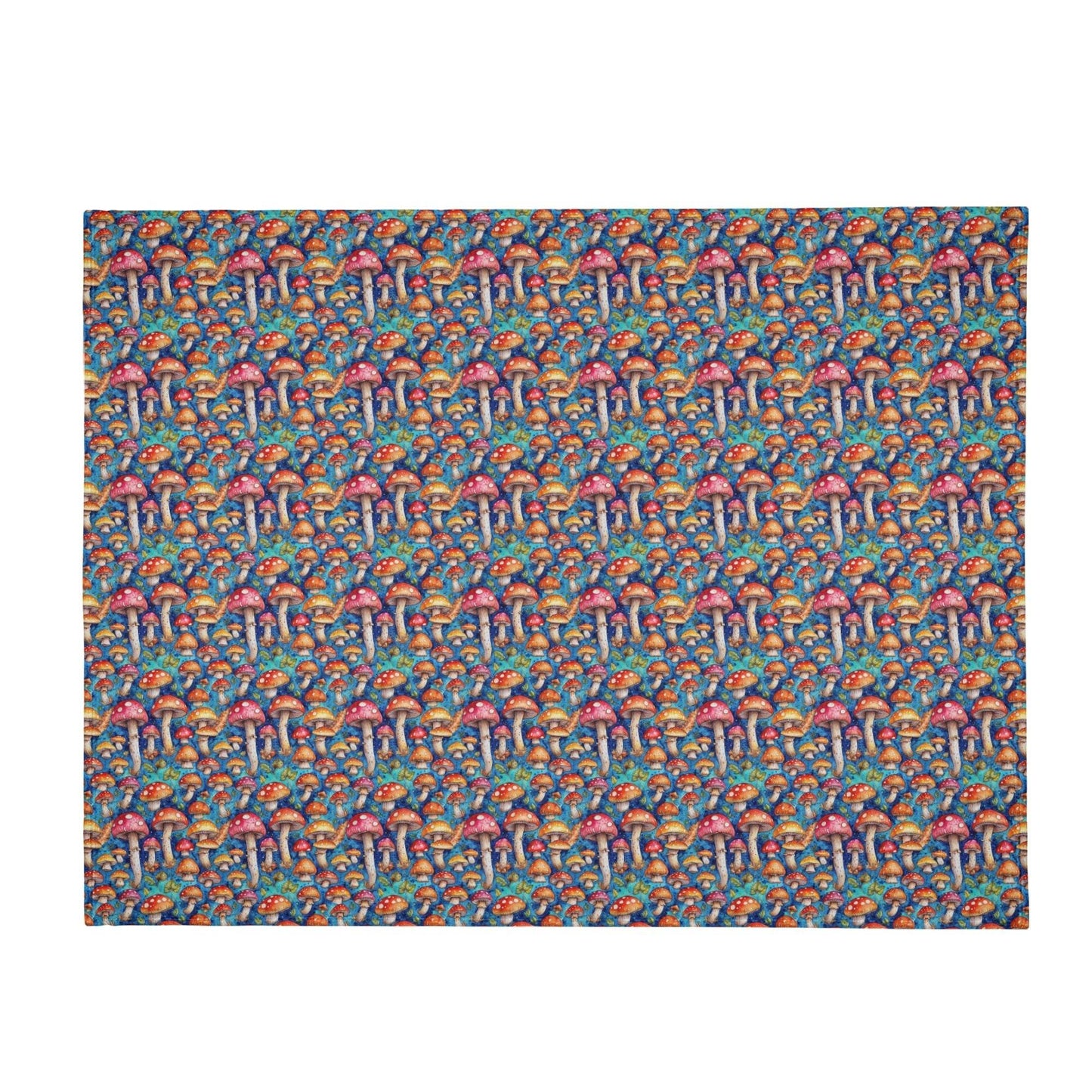 Trippy Tie-Dye Horizontal Flannel Breathable Blanket 4 Sizes - DeRose Seasonal