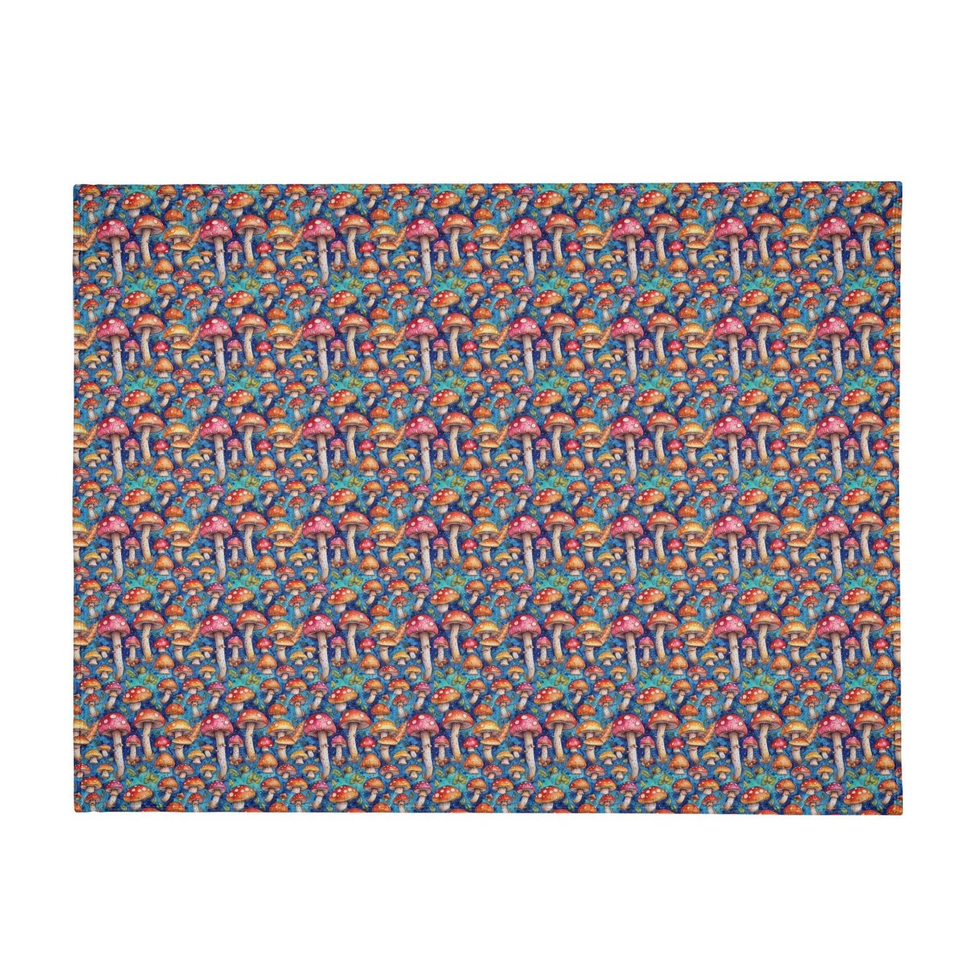 Trippy Tie-Dye Horizontal Flannel Breathable Blanket 4 Sizes - DeRose Seasonal