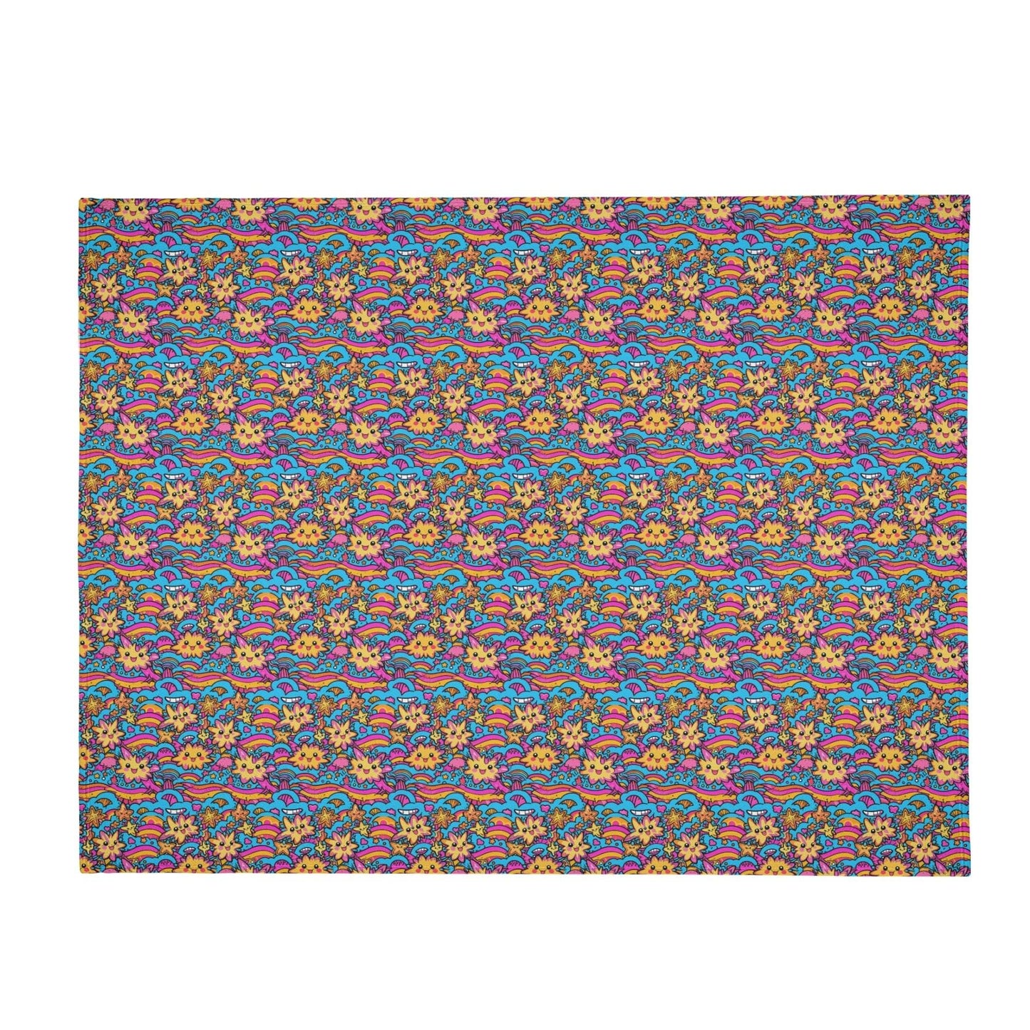 Squishy Star Horizontal Flannel Breathable Blanket 4 Sizes - DeRose Seasonal