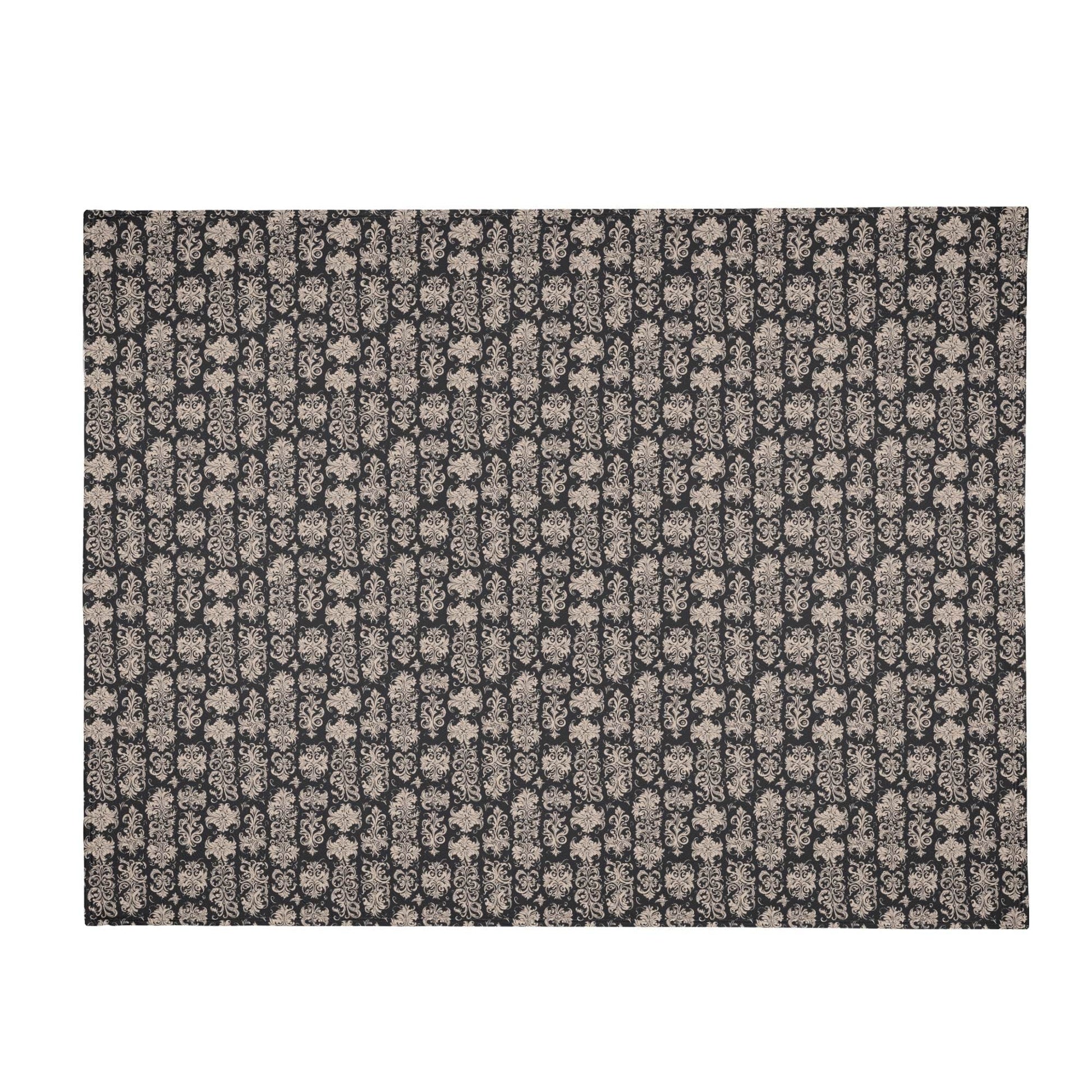 Gothic Emblem Horizontal Flannel Breathable Blanket 4 Sizes - DeRose Seasonal