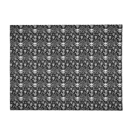 Little Devils Horizontal Flannel Breathable Blanket 4 Sizes - DeRose Seasonal