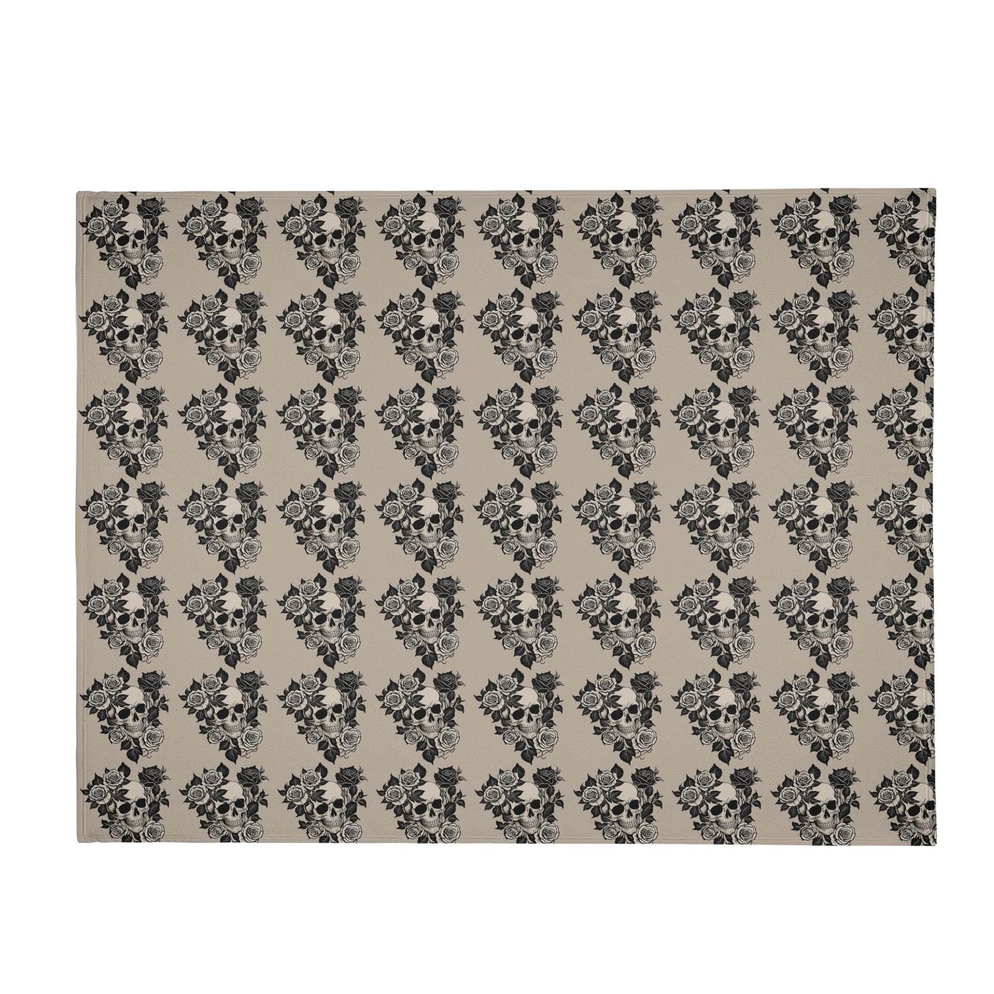 Gothic Tan Horizontal Flannel Breathable Blanket 4 Sizes - DeRose Seasonal