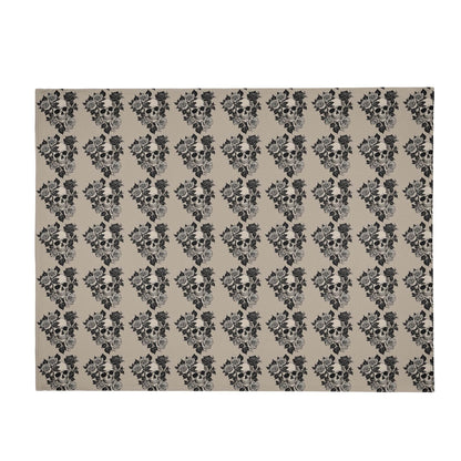 Gothic Tan Horizontal Flannel Breathable Blanket 4 Sizes - DeRose Seasonal