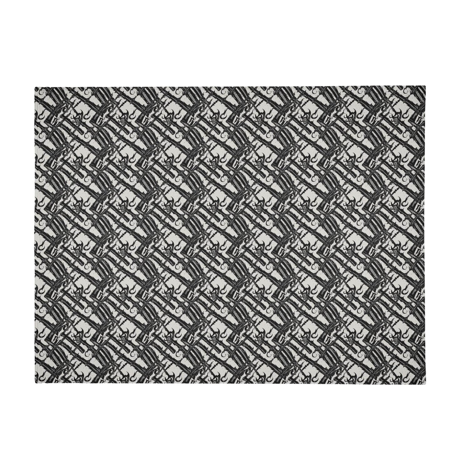 Devil Veins Horizontal Flannel Breathable Blanket 4 Sizes - DeRose Seasonal