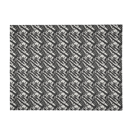 Devil Veins Horizontal Flannel Breathable Blanket 4 Sizes - DeRose Seasonal