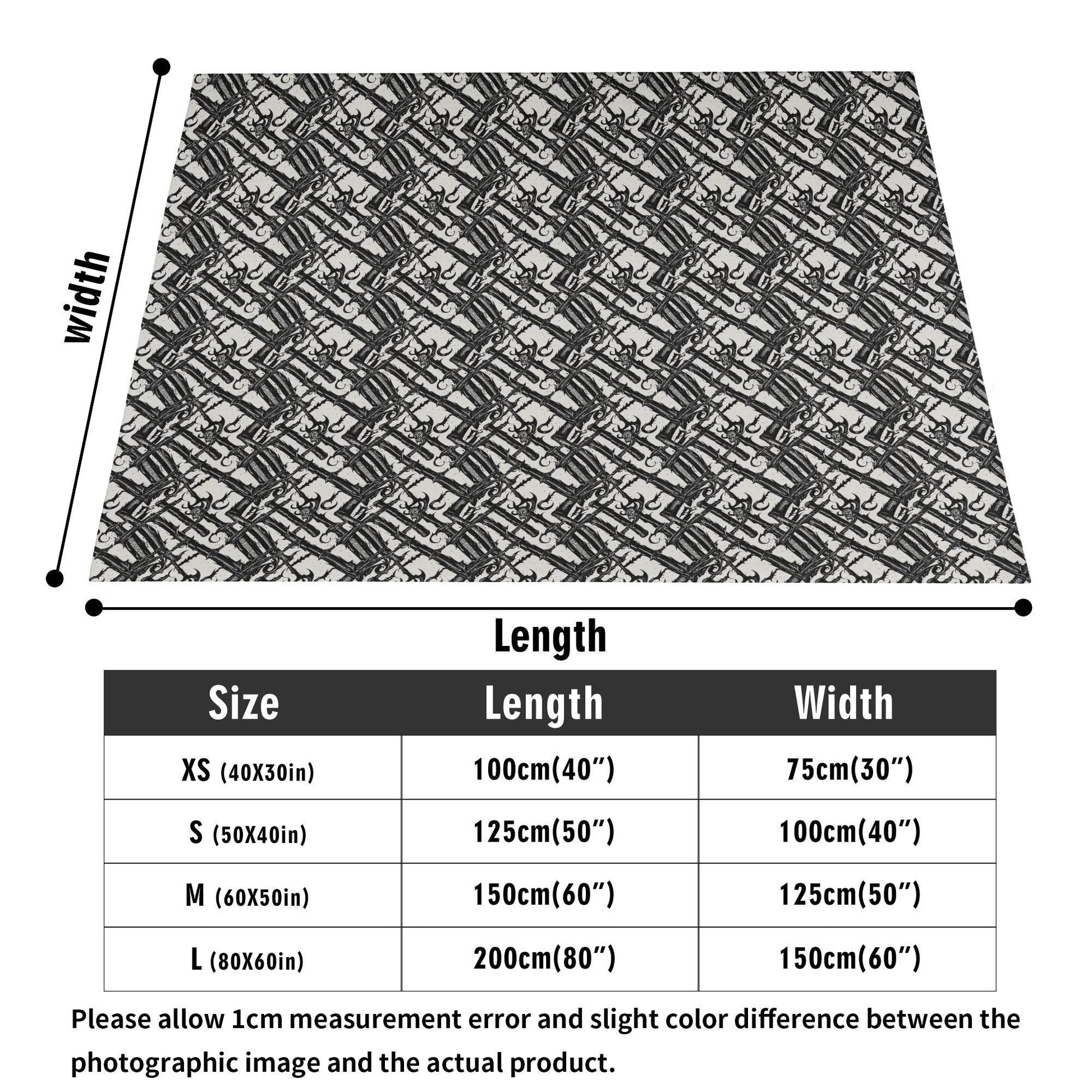 Devil Veins Horizontal Flannel Breathable Blanket 4 Sizes - DeRose Seasonal