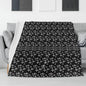 Little Crosses Horizontal Flannel Breathable Blanket 4 Sizes - DeRose Seasonal