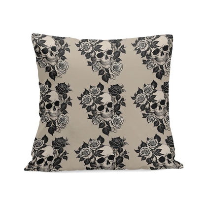 Gothic Tan Peach Velvet 4 Pcs Square Pillow Case Covers (5 sizes) - DeRose Seasonal