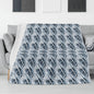 Blue Wind Horizontal Flannel Breathable Blanket 4 Sizes - DeRose Seasonal