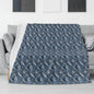 Cold Wind Horizontal Flannel Breathable Blanket 4 Sizes - DeRose Seasonal