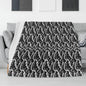 Winter Town Horizontal Flannel Breathable Blanket 4 Sizes - DeRose Seasonal