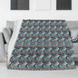 Abstract Breeze Horizontal Flannel Breathable Blanket 4 Sizes - DeRose Seasonal