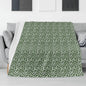 Clovers Horizontal Flannel Breathable Blanket 4 Sizes - DeRose Seasonal
