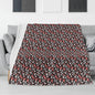Colorful Hearts Horizontal Flannel Breathable Blanket 4 Sizes - DeRose Seasonal