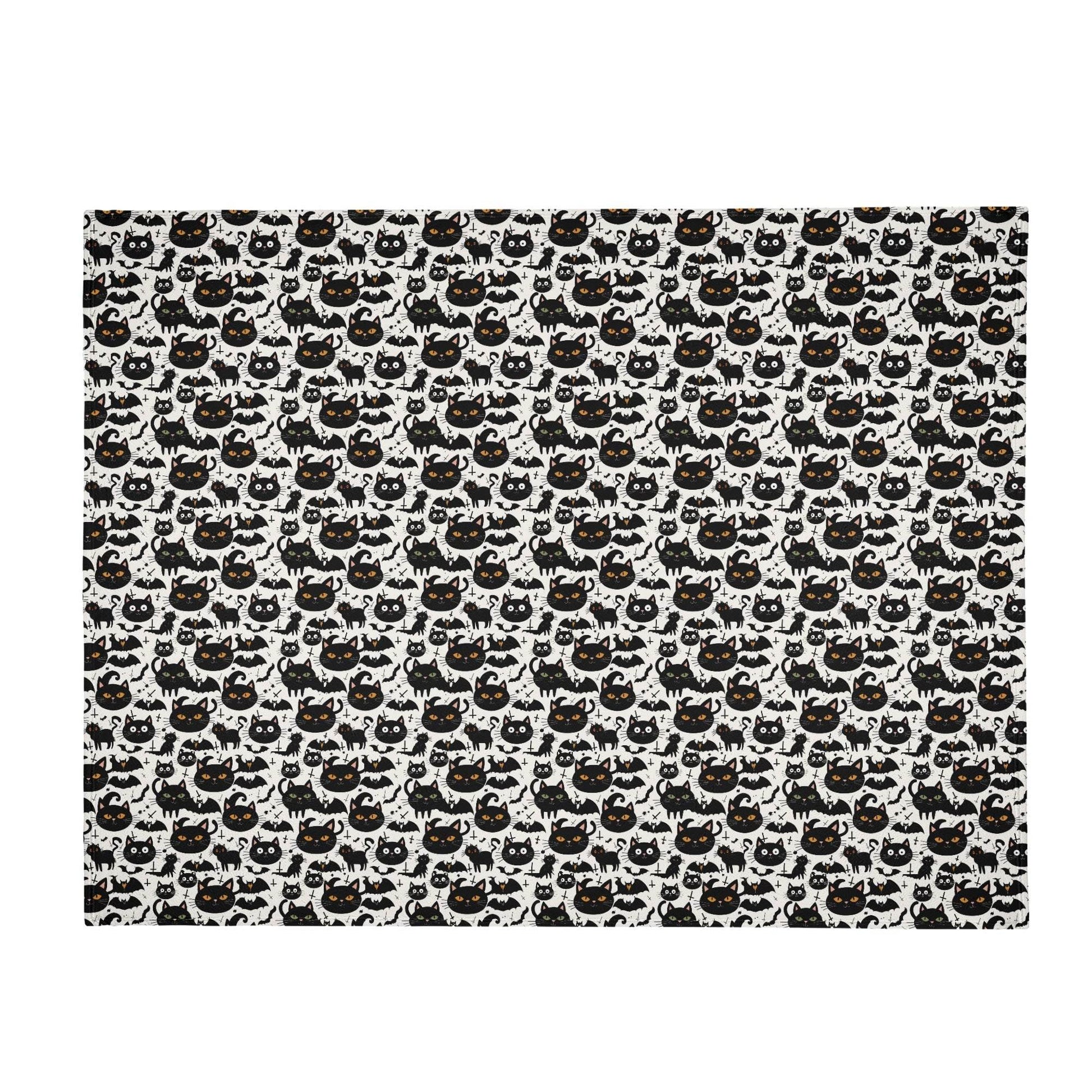 Crazy Cat Lady Horizontal Flannel Breathable Blanket 4 Sizes - DeRose Seasonal