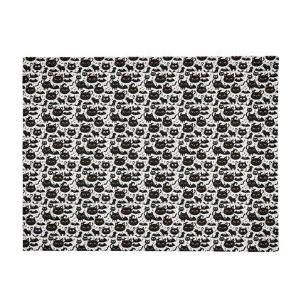 Crazy Cat Lady Horizontal Flannel Breathable Blanket 4 Sizes - DeRose Seasonal