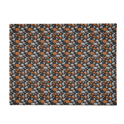 Jack-O-Lanterns Horizontal Flannel Breathable Blanket 4 Sizes - DeRose Seasonal