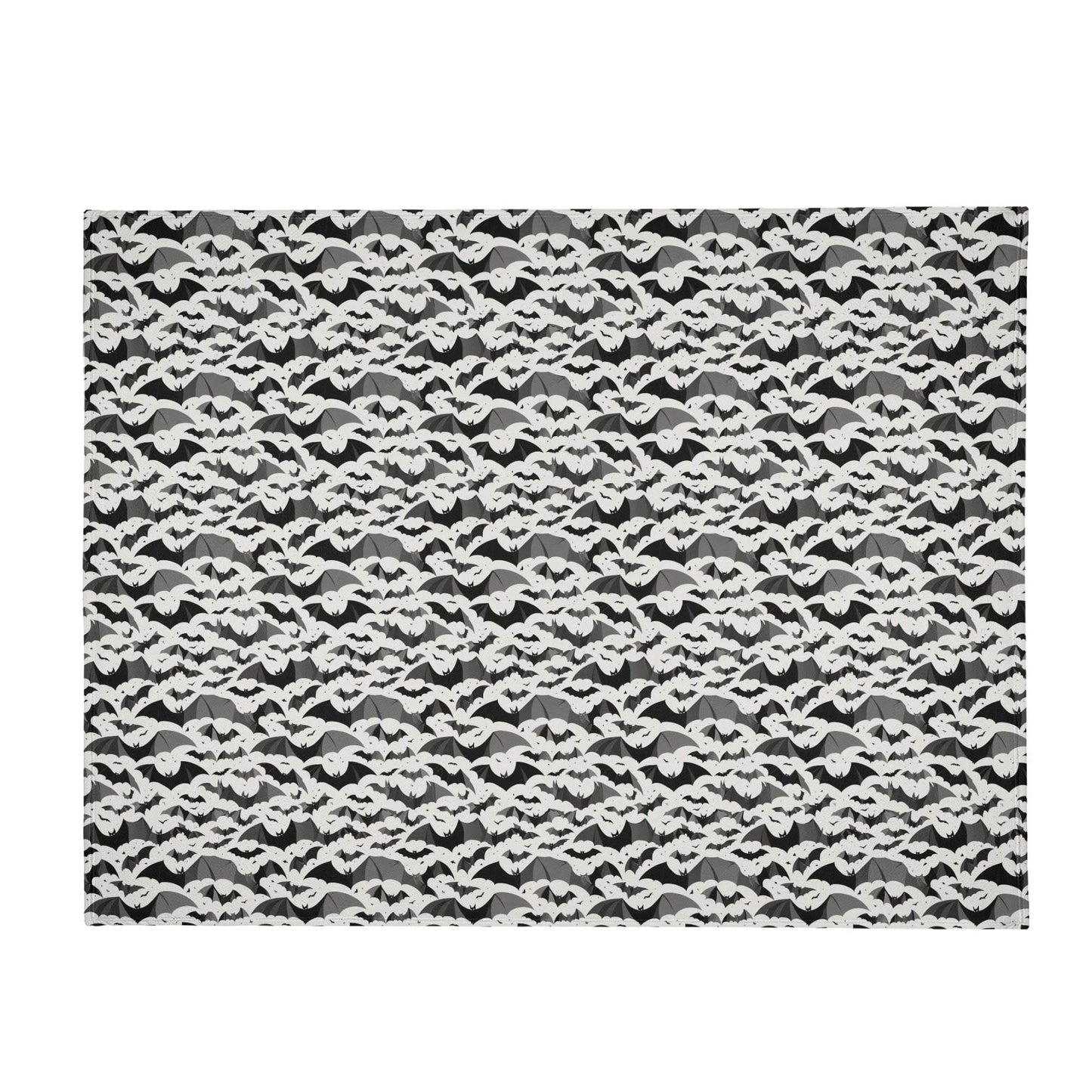Bats Horizontal Flannel Breathable Blanket 4 Sizes - DeRose Seasonal