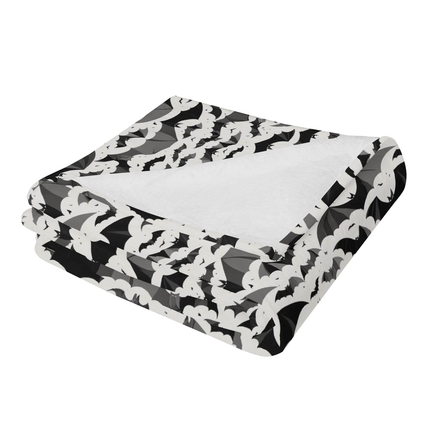 Bats Horizontal Flannel Breathable Blanket 4 Sizes - DeRose Seasonal